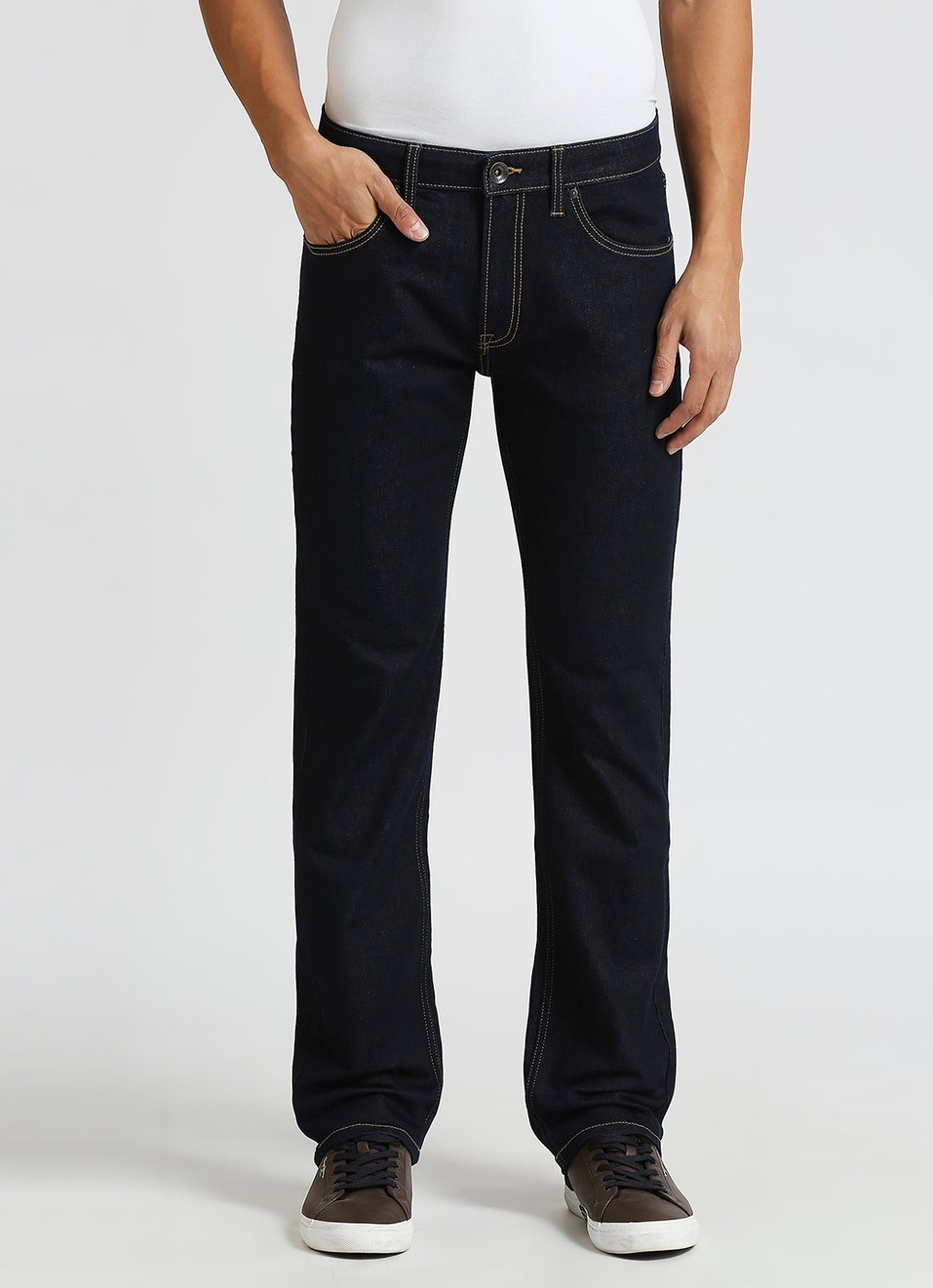 PEPE- Men’s Premium Denim Black Jeans Pants-Regular Fit - Image 5