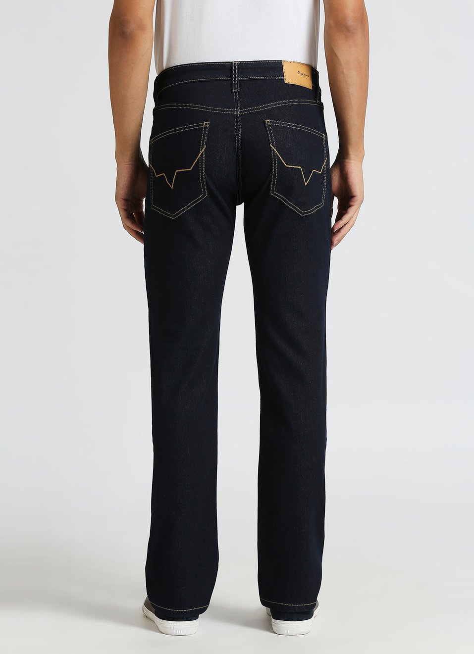PEPE- Men’s Premium Denim Black Jeans Pants-Regular Fit - Image 3