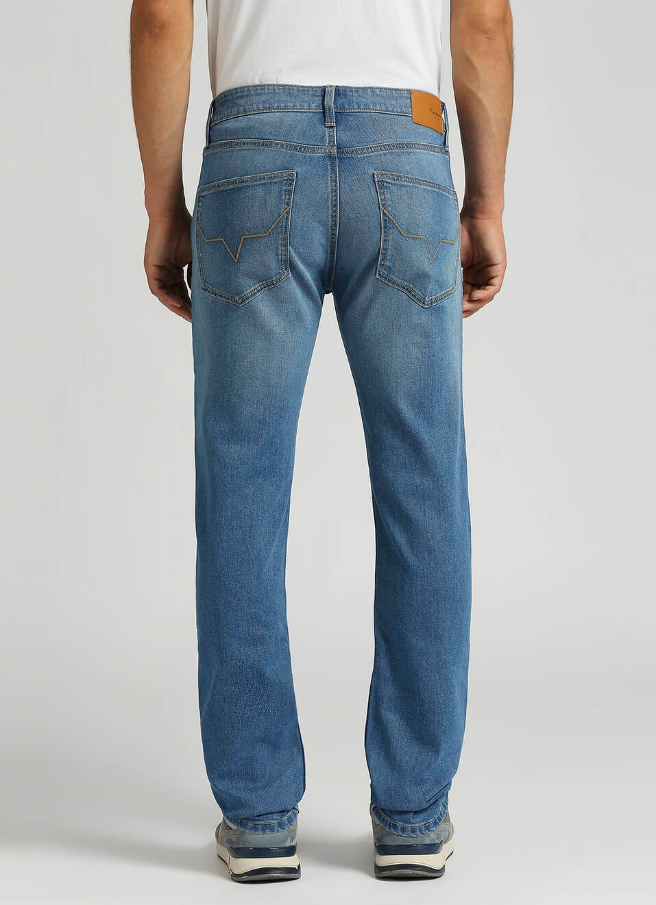 SPYKAR- Men’s Premium Denim Blue Jeans Pants-Regular Fit - Image 3