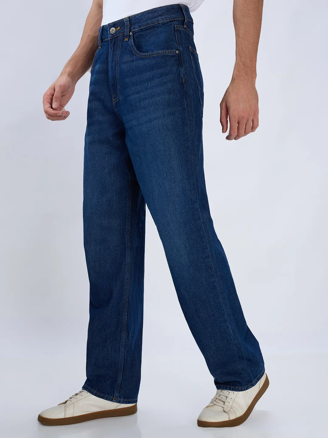 SPYKAR- Men's Premium Dark Blue Jeans Pants-Regular Fit - Image 5