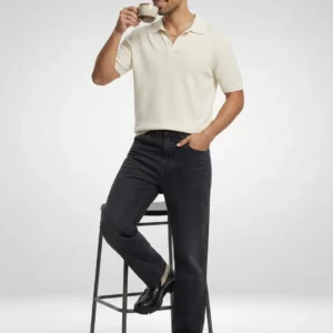SPYKAR- Men's Premium Dark Grey Jeans Pants-Regular Fit