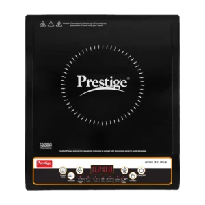 Prestige 1600 W Induction Cooktop Push Button (Black, Atlas 3.0 Plus)